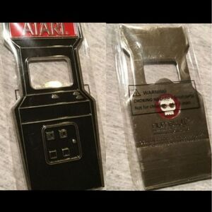 NEW ATARI video game console gamer man cave DAD 4" Beer Bottle Opener NWT